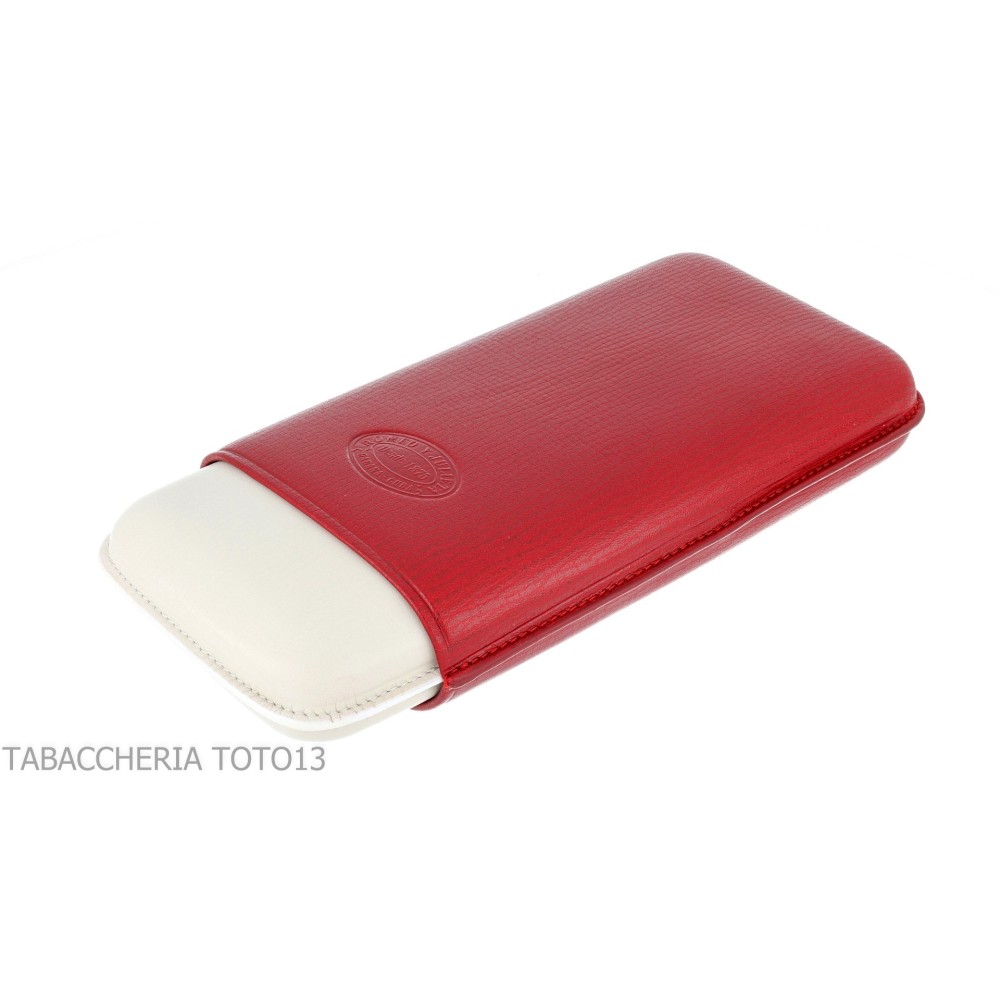 Romeo y Julieta Pocket Zigarrenetui aus zweifarbigem Leder 3 Plätze Churchill - Zubehör Cigar