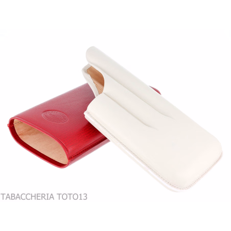 Romeo y Julieta portasigari da tasca in pelle bicolore 3 posti Churchill - Accessori Per Sigari
