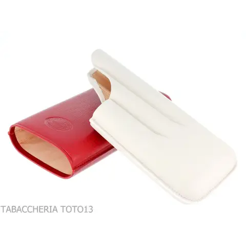 Romeo y Julieta portasigari da tasca in pelle bicolore 3 posti Churchill - Accessori Per Sigari
