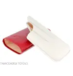 Romeo y Julieta portasigari da tasca in pelle bicolore 3 posti Churchill - Accessori Per Sigari