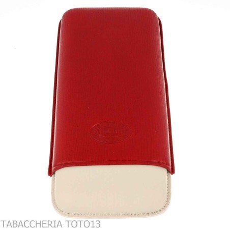 Romeo y Julieta Pocket Zigarrenetui aus zweifarbigem Leder 3 Plätze Churchill - Zubehör Cigar