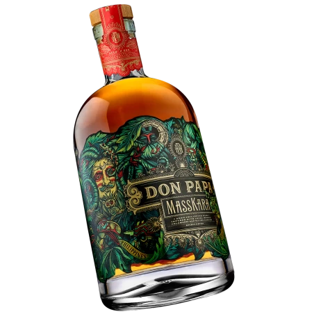 Buy Don Papa Masskara online in our webshop  Hellwege, your digital  spirits wholesaler in whiskey, gin, rum, vodka, cognac, champagne and more!  Fast delivery and easy to order!