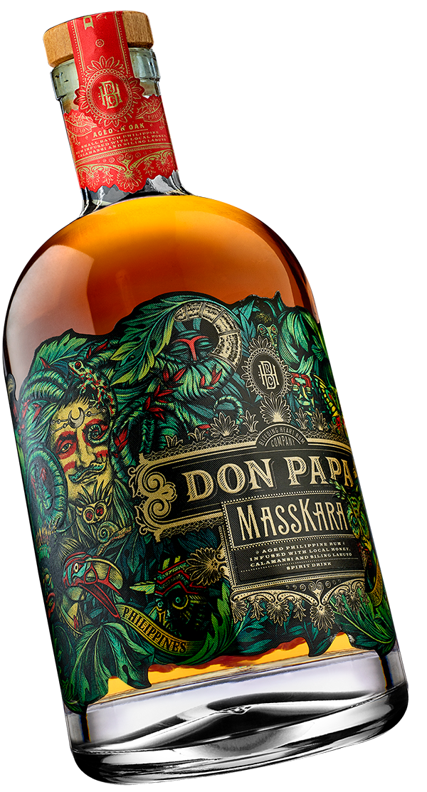 Don Papa Masskara Rum with Shaker, Philippines  prices, stores, product  reviews & market trends