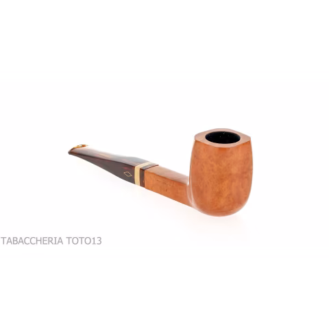 Brebbia President pipe billiard panel shape in pure briar - Tobacco Pipes - Natural root