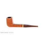 Brebbia President pipe billiard panel shape in pure briar - Tobacco Pipes - Natural root