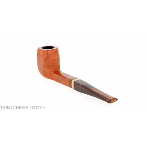 Brebbia President pipe billiard panel shape in pure briar - Tobacco Pipes - Natural root