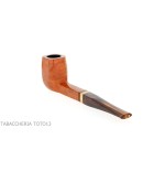 Brebbia President pipe billiard panel shape in pure briar - Tobacco Pipes - Natural root