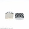 Ronson Nostalgia accendino a benzina rivestito in pelle decorata - Ronson Lighter