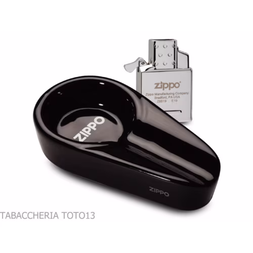 Ensemble cendrier à cigares et insert à gaz Zippo-Cendrier Pour Cigares
