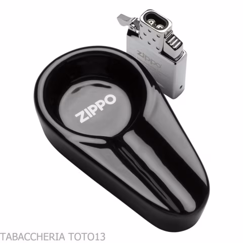 Ensemble cendrier à cigares et insert à gaz Zippo - Accessoires Cigare - Métal, Céramique