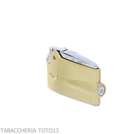 Encendedor Ronson Premier Varaflame de latón satinado - Alumbradores