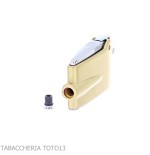 Encendedor Ronson Premier Varaflame de latón satinado - Alumbradores