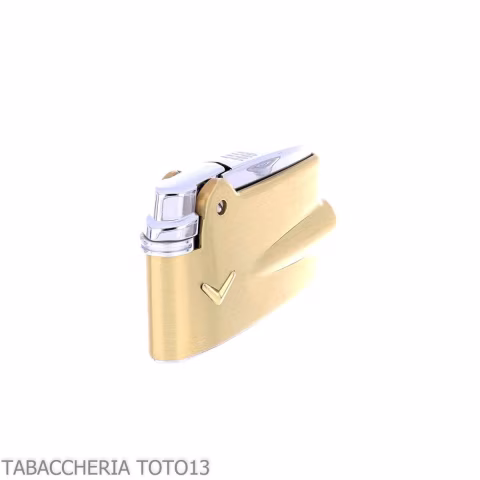Accendino Ronson premier Varaflame ottone satinato - Accendini