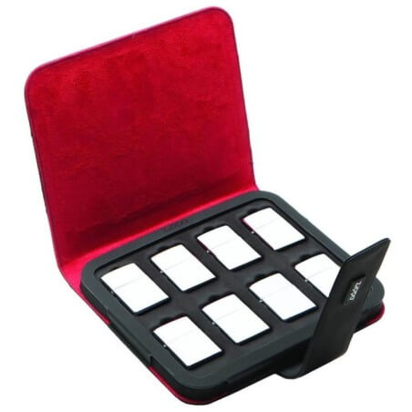 Zippo custodia per collezionisti finitura nera e rossa - Zippo