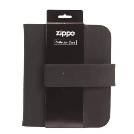 Zippo-Etui für Sammler in Schwarz und Rot Zippo Zubehör Leichter
