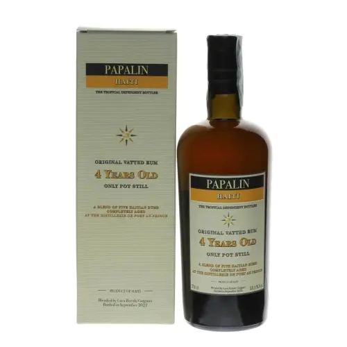 Papalin Haiti 2022 finest blend of old rums By Velier Vol.53,1% Cl.70 - Distillati