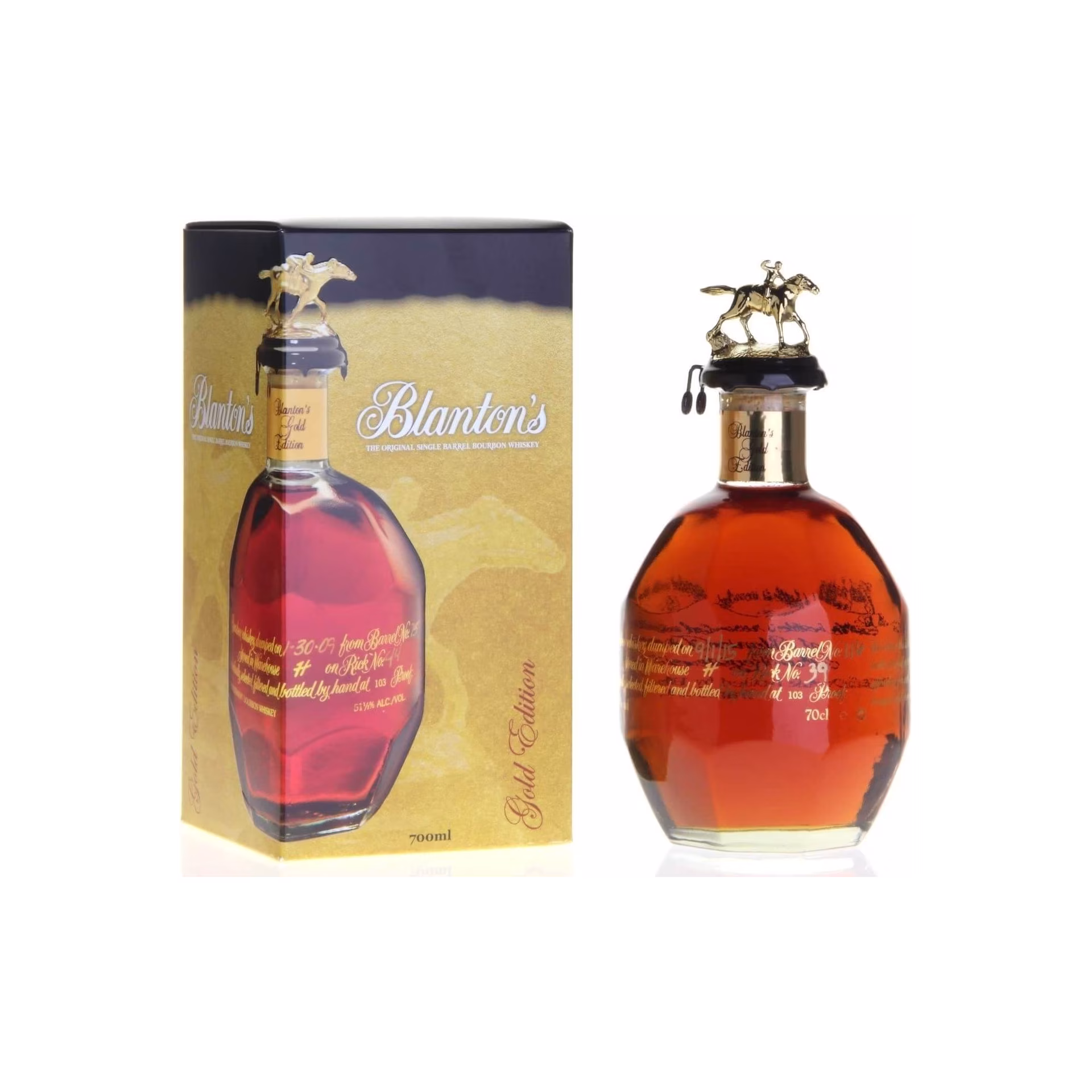 Blanton's Gold Edition Kentucky Straight Bourbon Vol.51,5% Cl.70 - Spirits - Grain, Rye, Barley