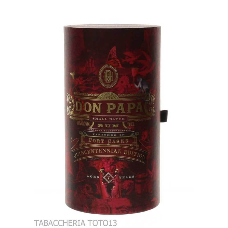 Don Papa Quincentennial edition Port Cask Vol.50% Cl.70 - The Bleeding Heart Rum Company