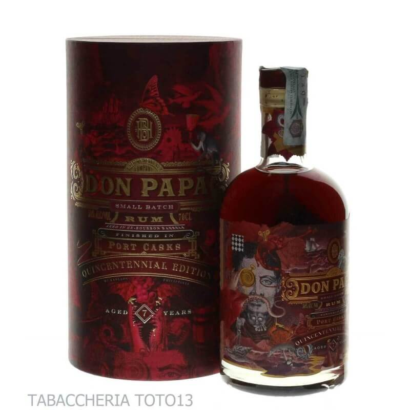 Don Papa Quincentennial edition Port Cask Vol.50% Cl.70 - The Bleeding Heart Rum Company