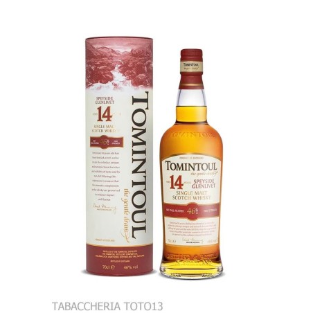 Tomintoul 14 yo Vol.46% Cl.70 - Licores