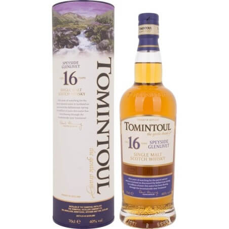 Tomintoul 16 yo Vol.40% Cl.70 Tomintoul Distillery Whisky