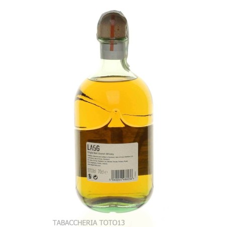 Lagg Single malt Heavily peated 2022 batch 3 ex-red wine charred cask Vol.50% Cl.70 - Licores