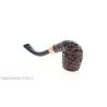 Peterson Christmas 2022 copper Army Rusticated 65 Fishtail Peterson Of Doublin Pipe Peterson Peterson