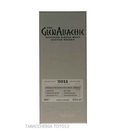 GlenAllachie 11 Y.o. single cask Ruby port Pipe Vol.58,6% Cl.70 - Glenallachie Distillers