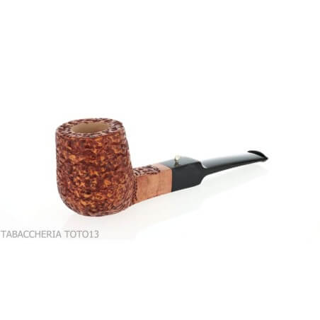 L'Anatra pipa de brezo semi rústico billar recto - L'anatra pipe