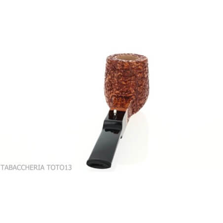 L'Anatra pipe briar semi rustic straight billiard - L'anatra pipe