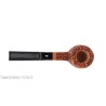 L'Anatra pipe briar semi rustic straight billiard - L'anatra pipe