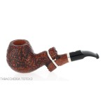 Pipe Ser Jacopo Insanus N.1 bent Apple sandblasted briar - Tobacco Pipes - Natural root
