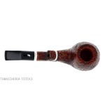 Pipe Ser Jacopo Insanus N.1 bent Apple sandblasted briar - Tobacco Pipes - Natural root