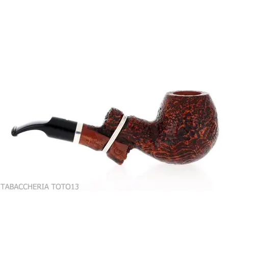 Pipa Ser Jacopo Insanus N.1 manzana doblada brezo arenado - Pipas de Tabaco
