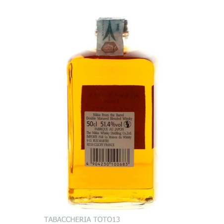 Nikka The Barrel Box Avec Des Verres Vol.51,4% Cl.50 - Spiritueux - Malt biologique, Orge