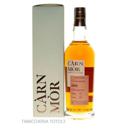 Càrn Mòr Miltonduff 12 Y.O. Distilled 2009 Vol.47,5% Cl.70 - Licores