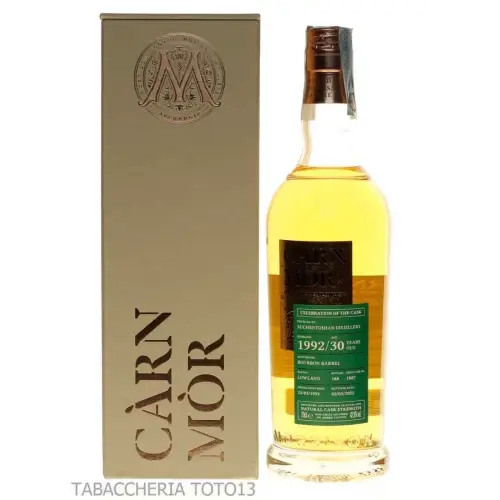 Càrn Mòr Auchentoshan 30Y.O. Distilled 1992 Vol.42,8% Cl.70 - Spiritueux - Malt biologique
