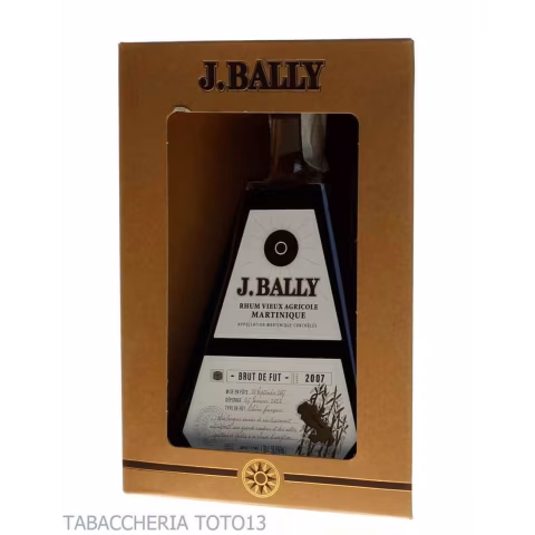 J. Bally ron Brut de fut 2007 Bottiglia Piramides Vol.50,6% Cl. 70 - Licores