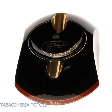 Partagas D series oval ashtray for 2 cigars - Accessories Cigar - Ceramic