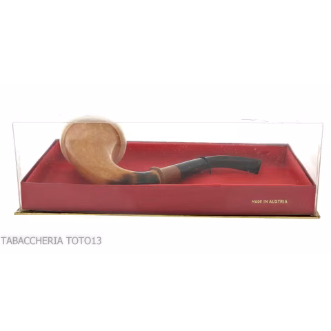 Calabash tradizionale in zucca, bocchino in ebanite - Pipe