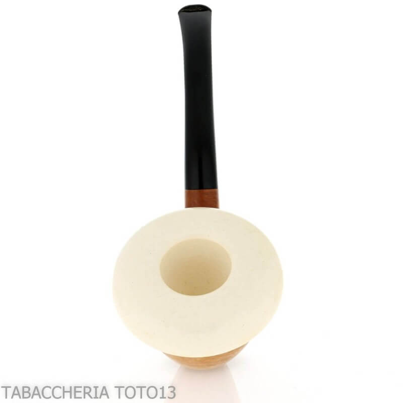 Traditional gourd calabash, ebonite mouthpiece - Strambach