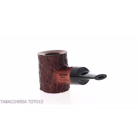 Pipa invertida Forma de cerezo Calabaza invertida pulida con chorro de arena - Pipas de Tabaco