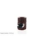 Reverse pipe Cherrywood shape reverse calabash sandblasted-Talamona