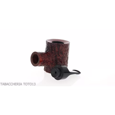 Reverse pipe Cherrywood shape reverse calabash sandblasted-Talamona