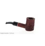 Pipa Cherrywood in radica scura rusticata - Pipe