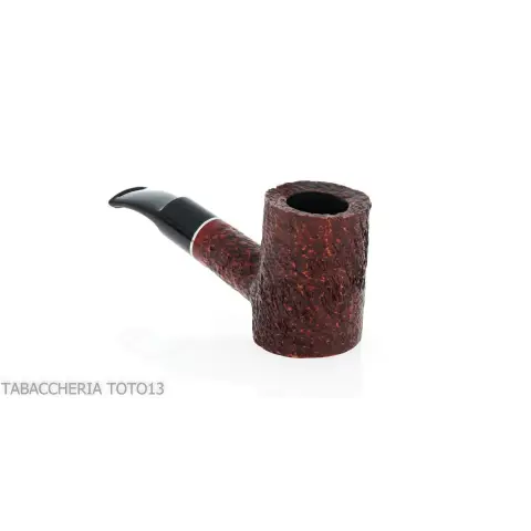 Pipa Cherrywood in radica scura rusticata - Pipe