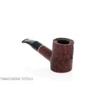 Pipe en forme de Cherrywood en bruyère rustiquée foncée - Pipe Pour le Tabac - Racine naturelle