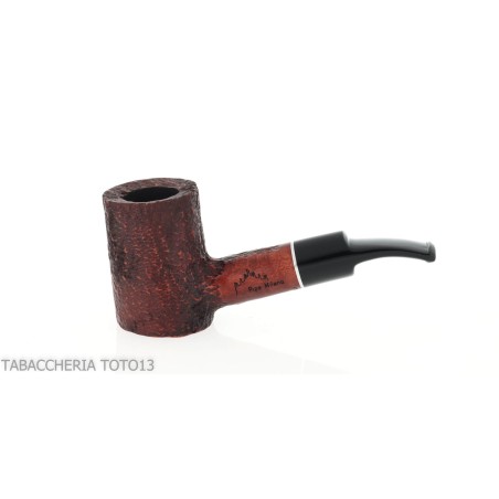 Pipe en forme de Cherrywood en bruyère rustiquée foncée - Pipe Pour le Tabac - Racine naturelle