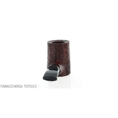 Pipa Cherrywood in radica scura rusticata - Pipe