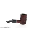 Pipa Cherrywood in radica scura rusticata - Pipe
